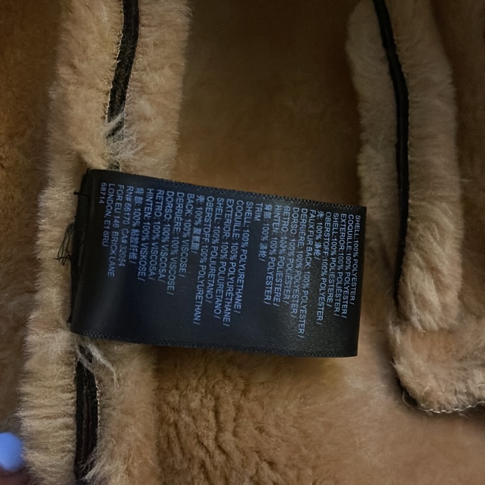 Shearling coat - Picture 3 of 3